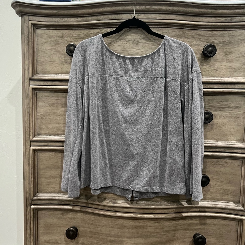 A.N.D Gray Knit Top
